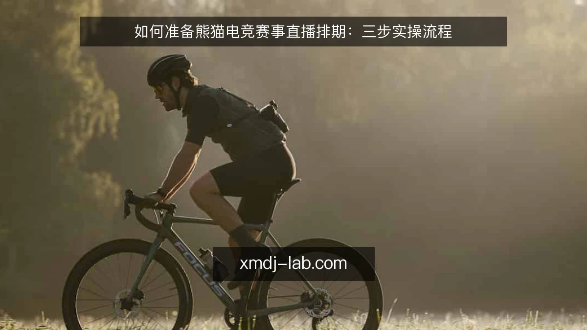 如何准备熊猫电竞赛事直播排期:三步实操流程
